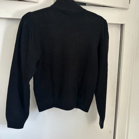 Bloomingdales aqua cashmere turtle neck sweater NO OFFERS CONSIDERED - Picture 5 of 7